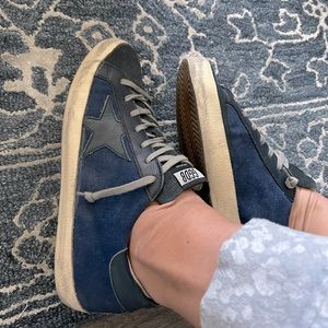 Navy Golden Goose Superstar